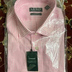 Ralph Lauren Ultra Flex Men’s Dress Shirt (L)